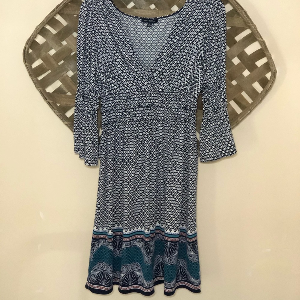 Bell-sleeved Dress